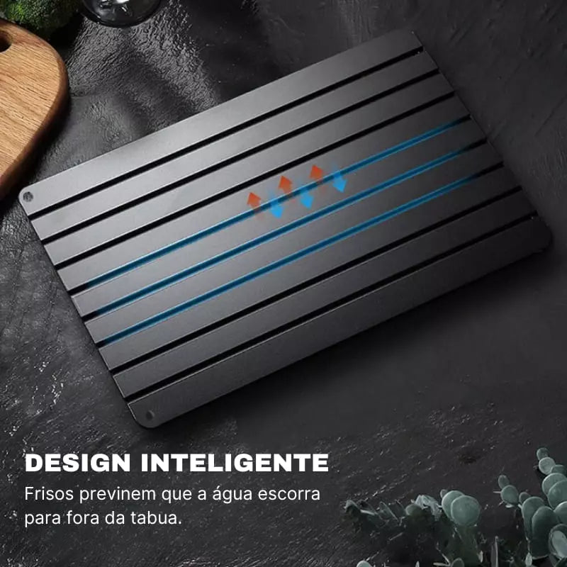 Tábua de Descongelar Carnes e Alimentos - Loja Sem Barreiras