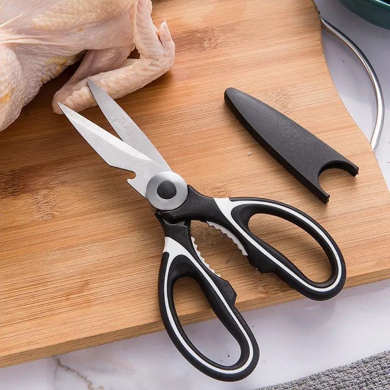 Tesoura de Cozinha Inox Multifuncional - Loja Sem Barreiras