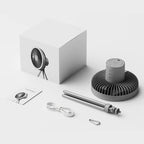 Ventilador de Coluna Portátil Recarregável de Mesa - Loja Sem Barreiras