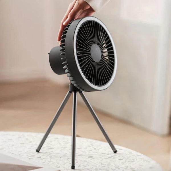Ventilador de Coluna Portátil Recarregável de Mesa - Loja Sem Barreiras