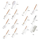 Kit de Utensílios de Cozinha de Silicone com 12 Peças